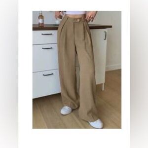 Women’s Classic Tan Trousers